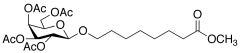 8-Methoxycarbonyloctanoyl-2&rsquo;,3&rsquo;,4&rsquo;,6-tetra-O-acetyl-&bet