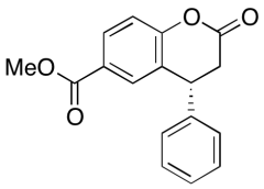 (4R)-6-Methoxycarbonyl-4-phenyl-3,4-dihydrocoumarin