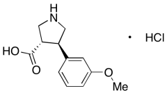 (3S,4R)-4-(3-Methoxyphenyl)-3-pyrrolidinecarboxylic Acid Hydrochloride