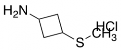 3-(methylsulfanyl)cyclobutan-1-amine hydrochloride