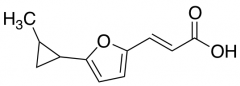 3-[5-(2-methylcyclopropyl)furan-2-yl]prop-2-enoic Acid