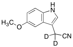 5-Methoxyindole-3-acetonitrile-d2