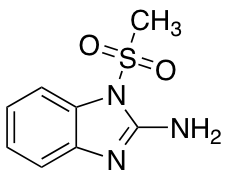 1-(methylsulfonyl)-1H-benzimidazol-2-amine