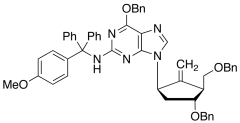 2-N-[(4-Methoxyphenyl)-diphenylmethyl]-4,6&rsquo;-O-dibenzyl ent-Entecavir