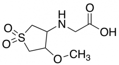 (4-Methoxy-1,1-dioxo-tetrahydro-1lambda*6*-thiophen-3-ylamino)acetic Acid