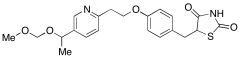 5-(4-(2-(5-(1-(Methoxymethoxy)ethyl)pyridin-2-yl)ethoxy)benzyl)thiazolidine-2,4-dione