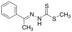 {[(methylsulfanyl)methanethioyl]amino}(1-phenylethylidene)amine