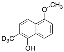 5-Methoxy-2-methyl-&alpha;-naphthol-d3