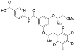 6-[[3-[(1S)-2-Methoxy-1-methylethoxy]-5-[(1S)-1-methyl-2-phenylethoxy]benzoyl]amino]-3-pyr