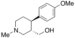 trans-(&plusmn;)-4-(4-Methoxyphenyl)-1-methyl-3-piperidinemethanol