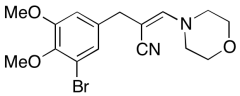 &beta;-Morpholino-&alpha;-(3,4-dimethoxy-5-bromobenzyl)acrylonitrile