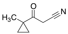 1-Methyl-b-oxo-cyclopropanepropanenitrile