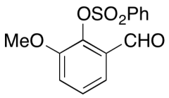 3-​Methoxy-​2-​[(phenylsulfonyl)​oxy]benzaldehyde