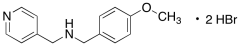 (4-methoxybenzyl)(4-pyridinylmethyl)amine dihydrobromide