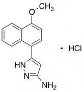 3-(4-Methoxy-1-naphthyl)-1H-pyrazol-5-amine Hydrochloride