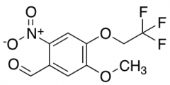 5-Methoxy-2-nitro-4-(2,2,2-trifluoroethoxy)benzaldehyde