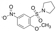 1-(2-methoxy-5-nitrobenzenesulfonyl)pyrrolidine