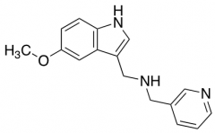 N-[(5-Methoxy-1H-indol-3-yl)methyl]-N-(pyridin-3-ylmethyl)amine