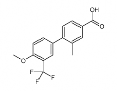 4-(4-Methoxy-3-trifluoromethylphenyl)-3-methylbenzoic acid