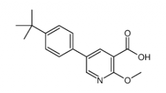 2-Methoxy-5-(4-t-butylphenyl)nicotinic acid