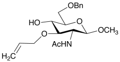 Methyl 2-(Acetylamino)-2-deoxy-6-O-benzyl-3-O-2-propen-1-yl-&beta;-D-glucopyranoside