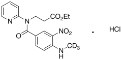 N-[4-(Methylamino)-3-nitrobenzoyl]-N-2-pyridinyl-&beta;-alanine-d3 Ethyl Ester Hydroch