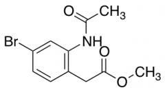 Methyl 2-(2-Acetamido-4-bromophenyl)acetate