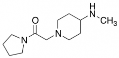 2-[4-(Methylamino)piperidin-1-yl]-1-(pyrrolidin-1-yl)ethan-1-one