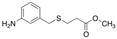 Methyl 3-{[(3-Aminophenyl)methyl]sulfanyl}propanoate