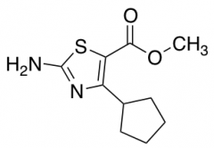 methyl 2-amino-4-cyclopentyl-1,3-thiazole-5-carboxylate