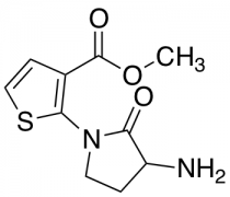 methyl 2-(3-amino-2-oxopyrrolidin-1-yl)thiophene-3-carboxylate