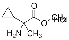 methyl 2-amino-2-cyclopropylpropanoate hydrochloride