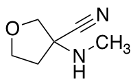3-(methylamino)oxolane-3-carbonitrile