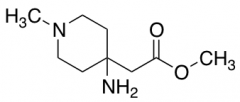 methyl 2-(4-amino-1-methylpiperidin-4-yl)acetate