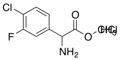 methyl 2-amino-2-(4-chloro-3-fluorophenyl)acetate hydrochloride