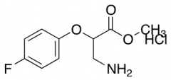 methyl 3-amino-2-(4-fluorophenoxy)propanoate hydrochloride