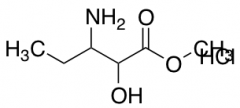 methyl 3-amino-2-hydroxypentanoate hydrochloride