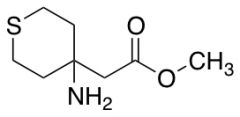 methyl 2-(4-aminothian-4-yl)acetate