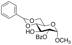 Methyl 2-O-Benzoyl-4,6-di-O-benzylidene-&alpha;-D-glucopyranoside