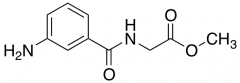 methyl 2-[(3-aminophenyl)formamido]acetate