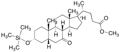 (R)-Methyl 4-((3R,5S,8R,9S,10S,13R,14S,17R)-10,13-Dimethyl-7-oxo-3-((trimethylsilyl)oxy)he