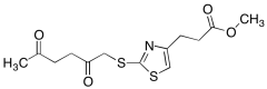 Methyl 3-(2-((2,5-Dioxohexyl)thio)thiazol-4-yl)propanoate