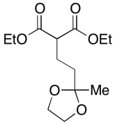 [2-​(2-​Methyl-​1,​3-​dioxolan-​2-​yl)​ethyl]​-​malonic Acid Diethyl Es