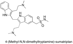 2-[3-(2-Dimethylaminoethyl)-1H-indol-2-yl-methyl]-Sumatriptan