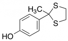 4-(2-Methyl-1,3-dithiolan-2-yl)benzenol