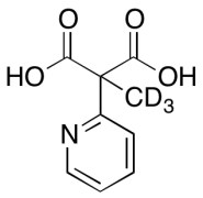 2-Methyl-2-(2-pyridinyl)-propanedioic Acid-d3