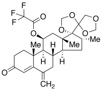 (11&beta;,16&alpha;)-6-Methylene-16-methyl-11-[(trifluoroacetyl)oxy]-17,20:20,21-b