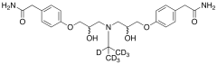 4,4'-[[(1-methylethyl)imino]bis[(2-hydroxy-3,1-propanediyl)oxy]]bis-benzeneacetamide-d7 (