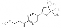 2-(2-Methoxyethylamino)pyrimidine-5-boronic acid, pinacol ester