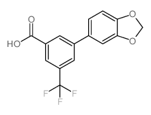 3-(3,4-Methylenedioxyphenyl)-5-trifluoromethylbenzoic acid